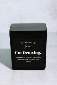 I'm Detoxing - Candle