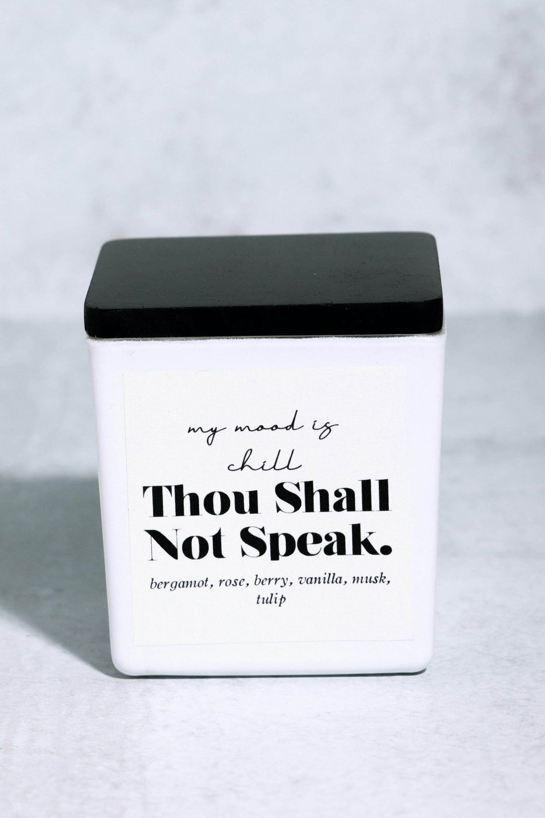 Thou Shall Not Speak - Scrub